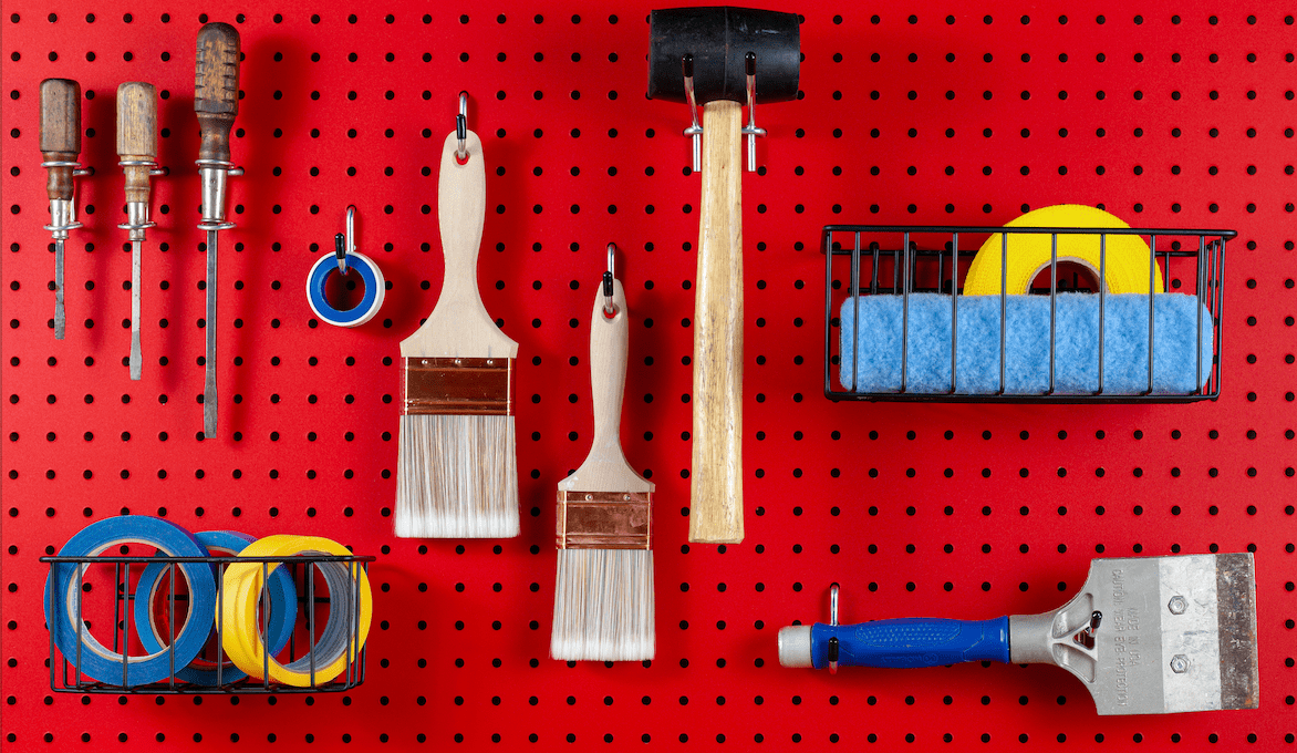 peg tool hooks